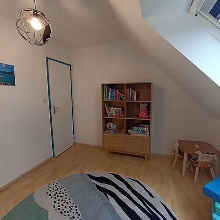 Villa D'une Pointe A L'autre, Maison Avec Vue Sur Mer, A 400 Metres De La De Pentrez